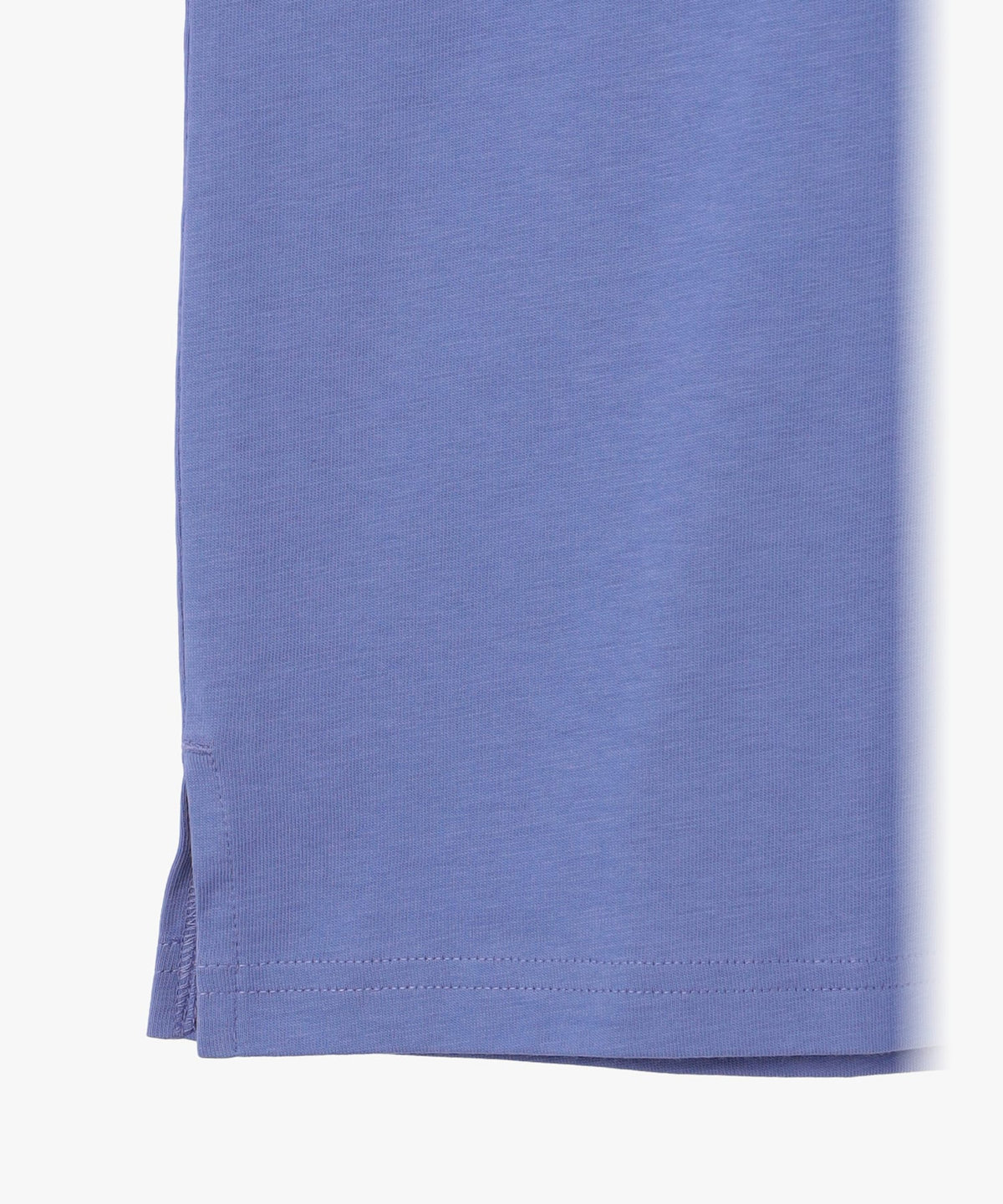 HOMME メンズ メンズ アイコニック プリント コットン 半袖 Tシャツ "Point d'Ironie" ブルー