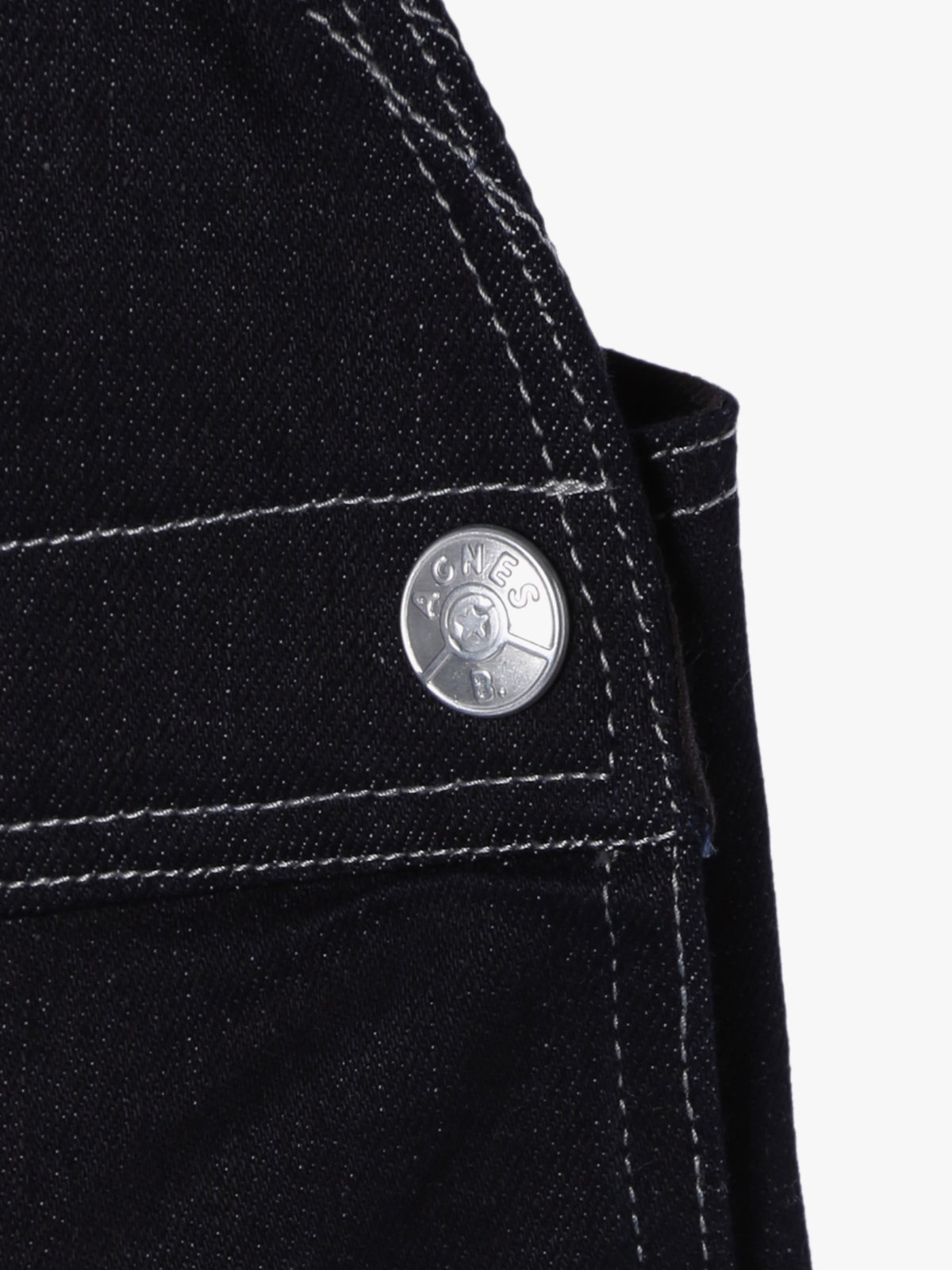 ENFANT ベビー ベビー デニムサロペット ネイビー