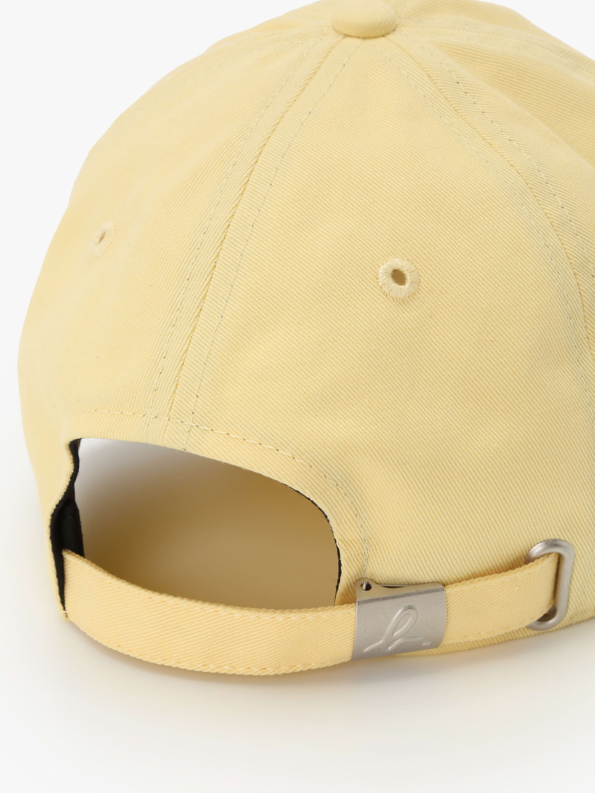 FEMME ウィメンズ ”b.”ロゴ 刺繍 コットン キャップ イエロー系その他