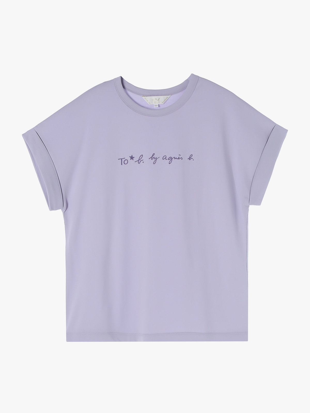 To b. by agnès b. マカロンロゴTシャツ パープル系その他