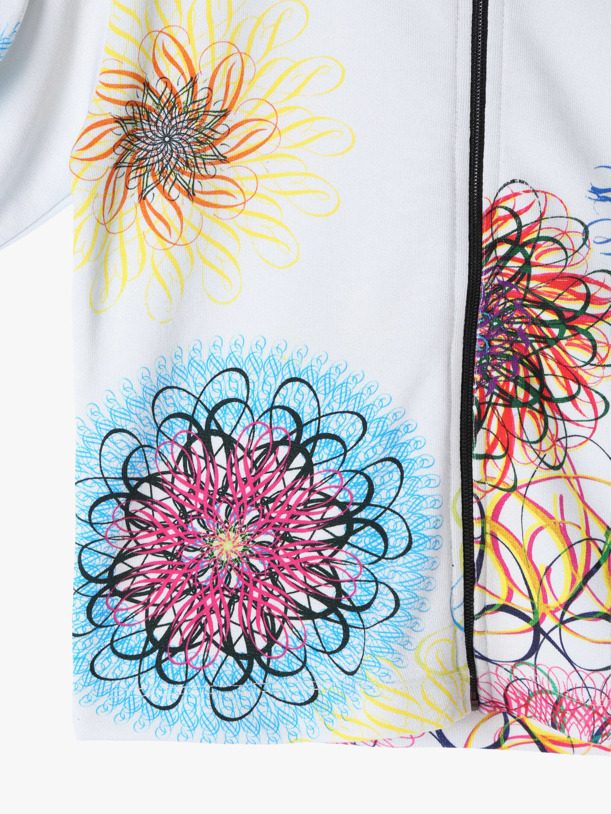 ENFANT ユニセックス 【Outlet】NU66 E CARDIGAN キッズ アーティスト ジップカーディガン Ryan McGinness マルチ