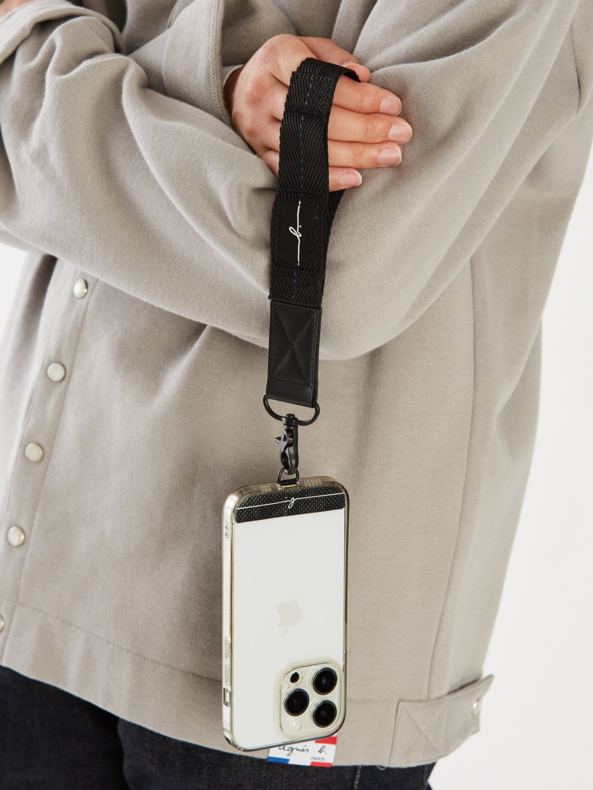 VOYAGE メンズ バッグ＆ウォレット  ハンドストラップ XAH06-01 ブラック