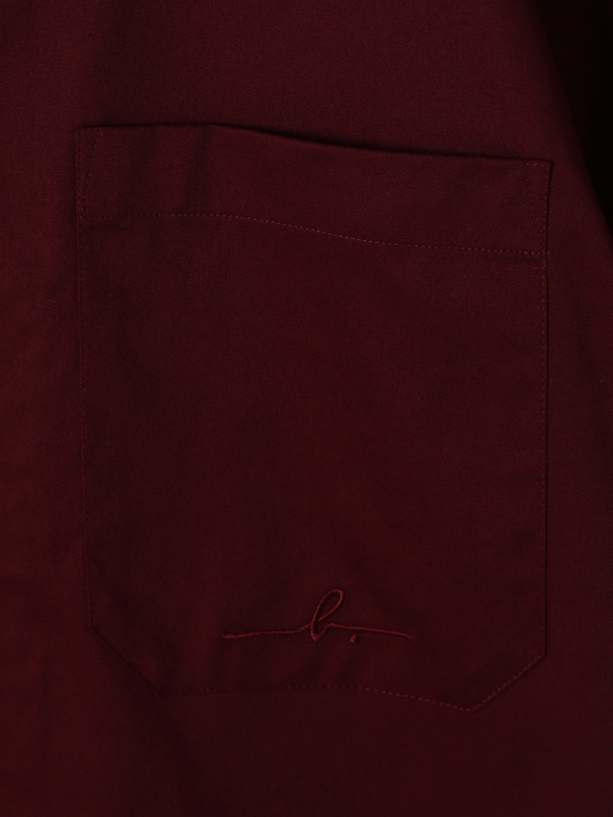 HOMME メンズ 【Outlet】メンズ ”Willie”ロゴ 刺繍 オープンカラー 半袖 シャツ ”Magnum” レッド系その他