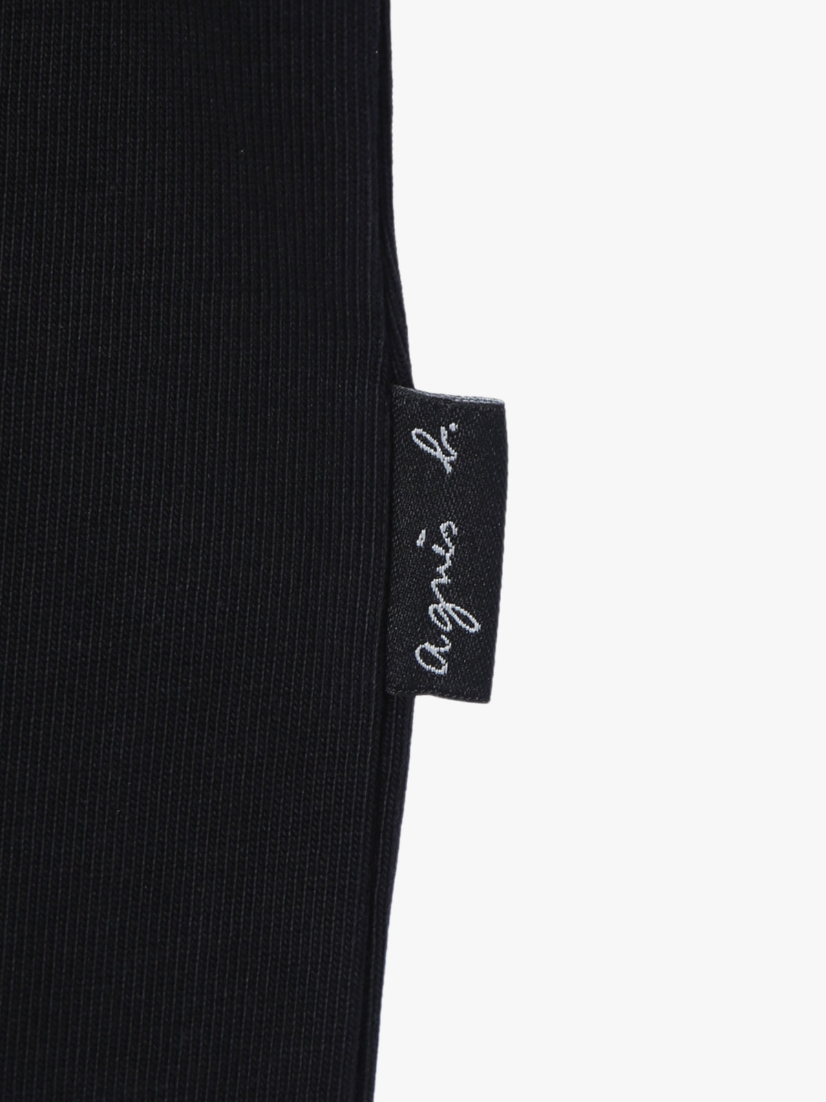HOMME メンズ メンズ コットン 長袖 Tシャツ ”Horace” ブラック