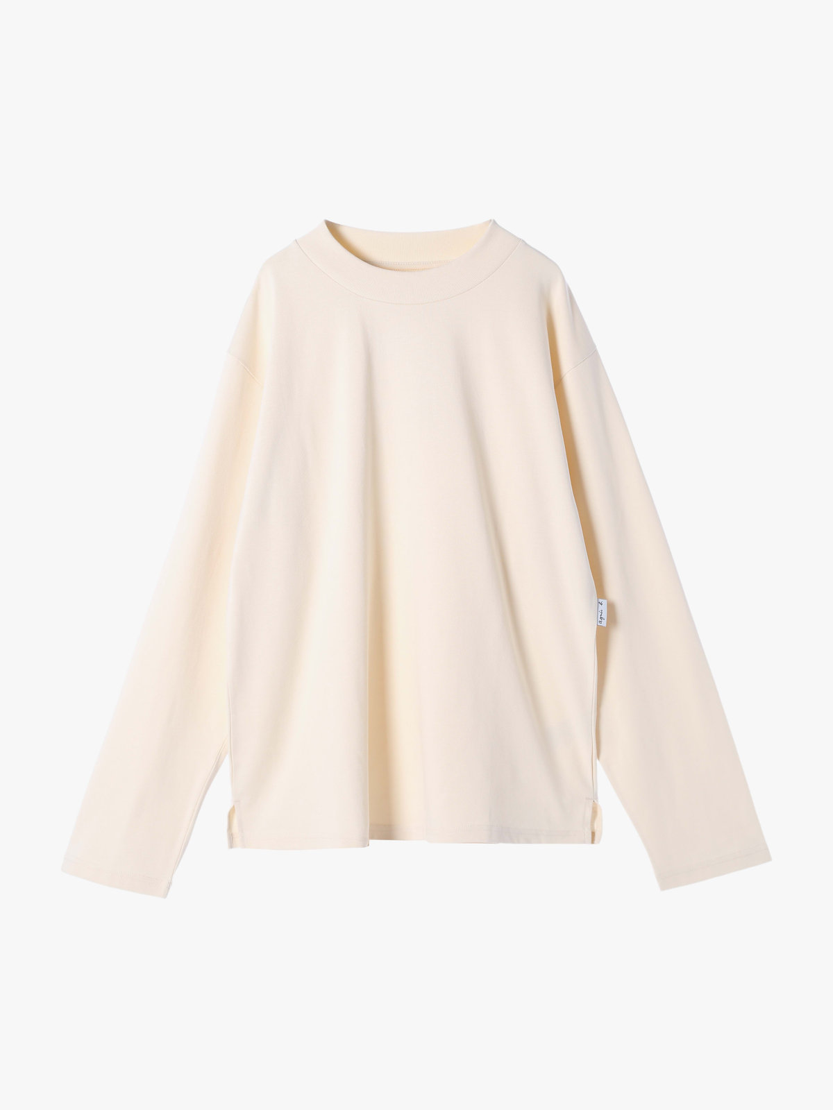 HOMME メンズ 【Outlet】メンズ コットン 長袖 Tシャツ "Horace" ホワイト