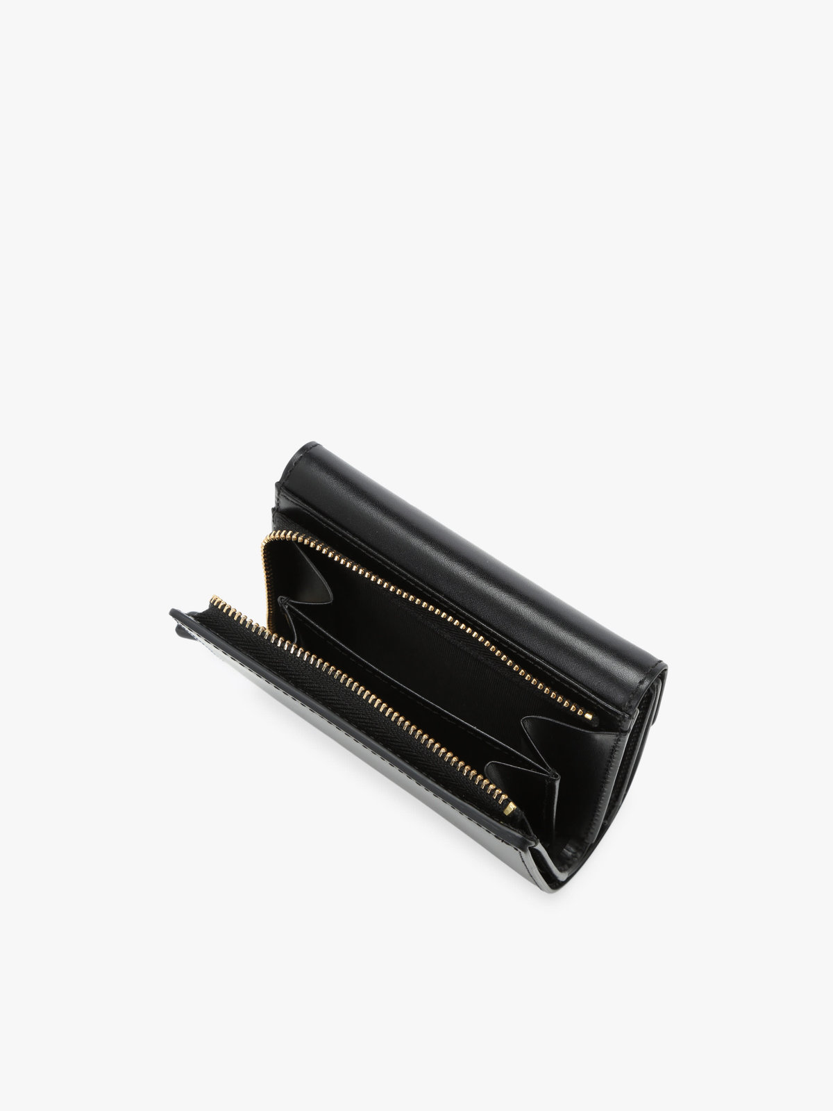 VOYAGE ウィメンズ バッグ＆ウォレット レザー 三つ折り ウォレット ”ava” TAW02A-01 ブラック