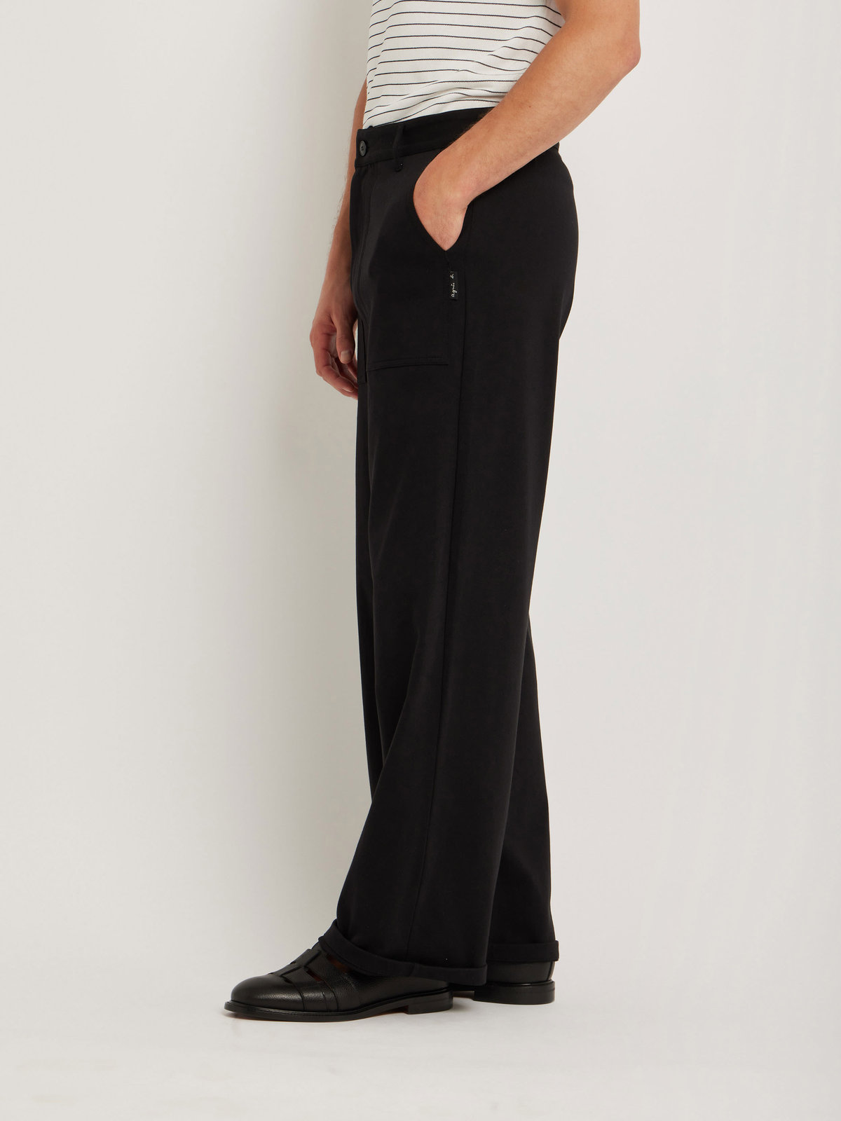 HOMME メンズ JEJ3 PANTALON パンツ ブラック