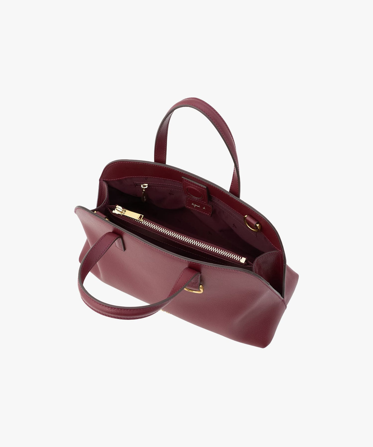 VOYAGE ウィメンズ バッグ＆ウォレット レザー 2way ミディアム トートバッグ "Christelle" ABS01-05 レッド系その他