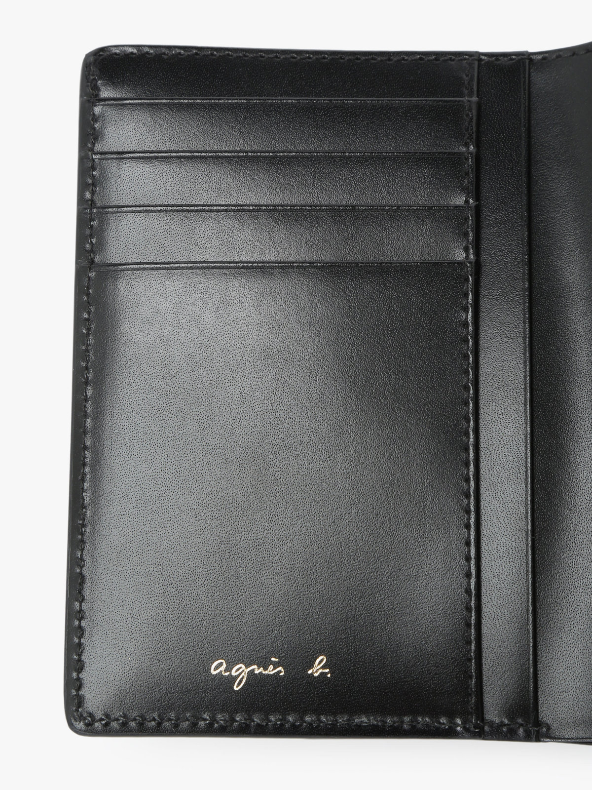 VOYAGE ウィメンズ バッグ＆ウォレット レザー 三つ折り ウォレット ”ava” TAW02A-01 ブラック