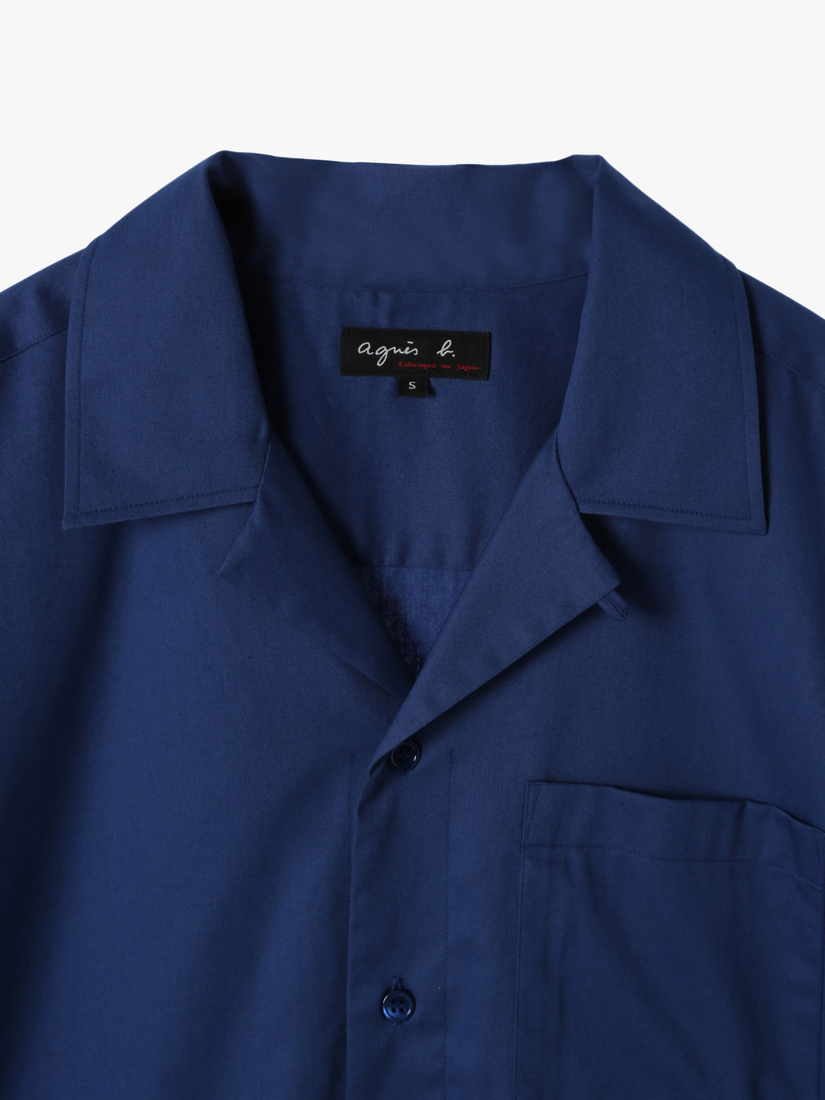 HOMME メンズ 【Outlet】メンズ ”Willie”ロゴ 刺繍 オープンカラー 半袖 シャツ ”Magnum” ブルー系その他