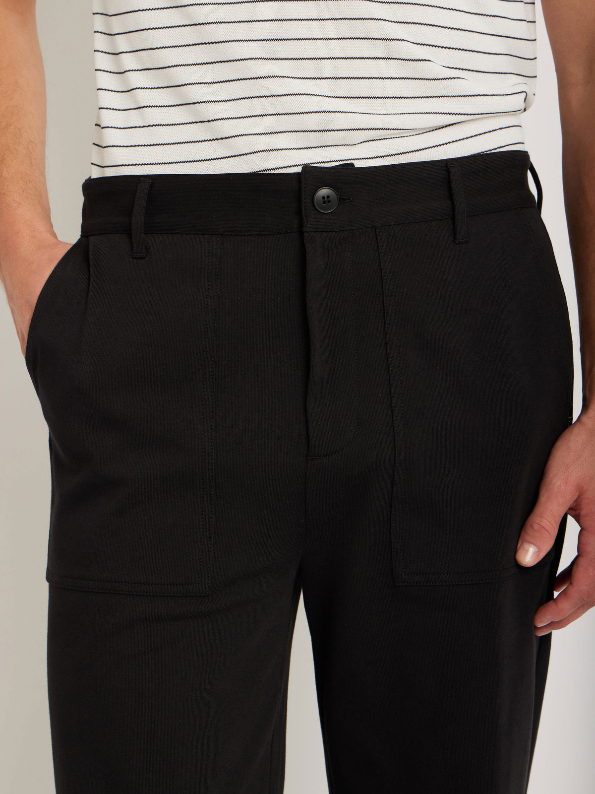 HOMME メンズ JEJ3 PANTALON パンツ ブラック