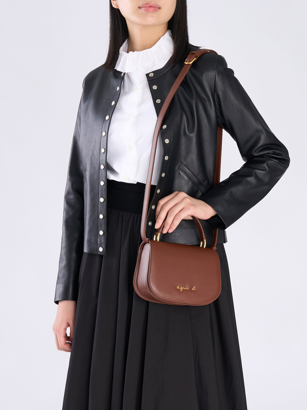 VOYAGE ウィメンズ バッグ＆ウォレット レザー 2wayショルダーバッグ ”City” ZAS02-01 ブラウン