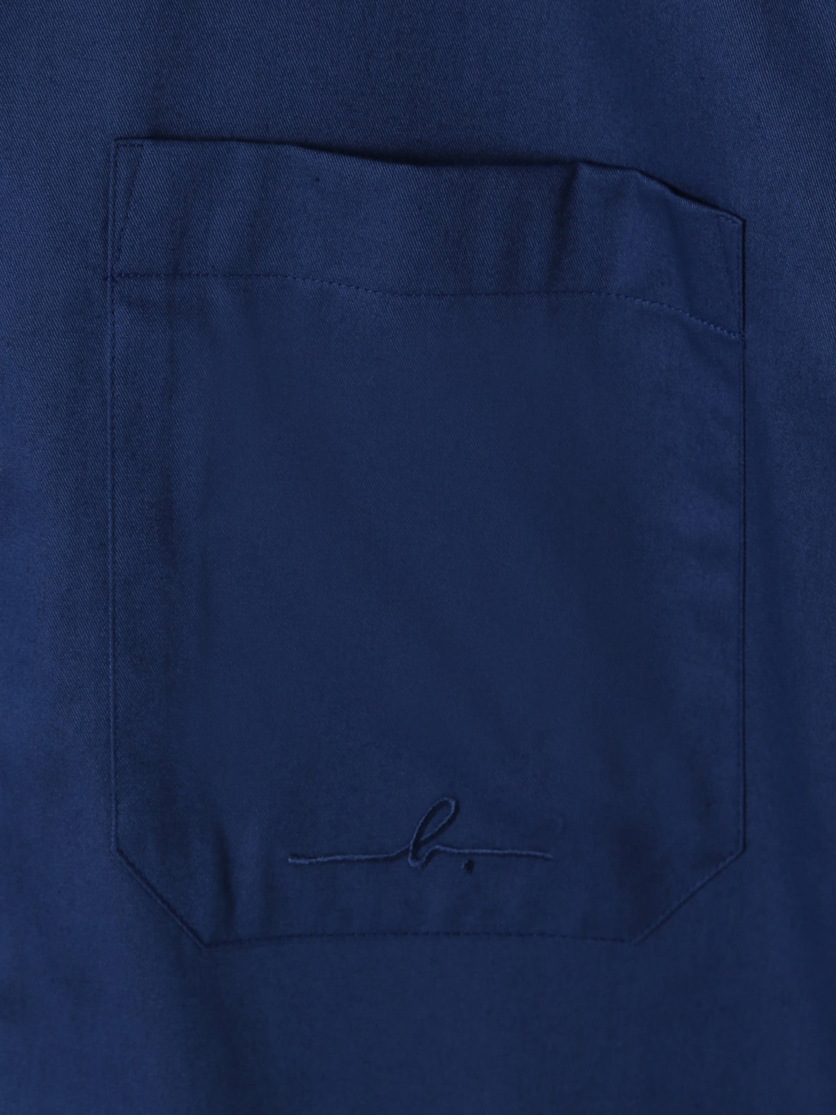 HOMME メンズ 【Outlet】メンズ ”Willie”ロゴ 刺繍 オープンカラー 半袖 シャツ ”Magnum” ブルー系その他