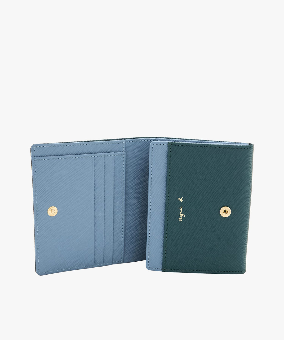 VOYAGE ウィメンズ バッグ＆ウォレット レザー 二つ折り ウォレット "Erika" QAW05-01 グリーン