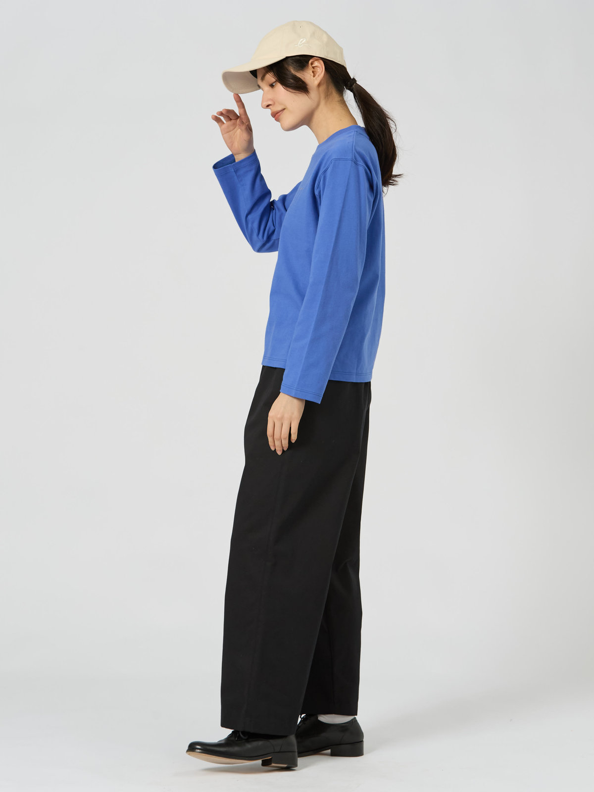 FEMME ウィメンズ 【Outlet】S179 SWEAT ロゴTシャツ ブルー系その他