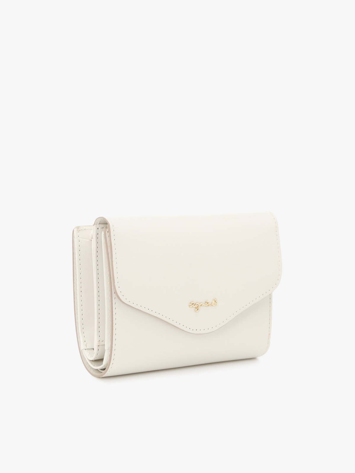 VOYAGE ウィメンズ バッグ＆ウォレット レザー 三つ折り ウォレット ”ava” TAW02A-01 ホワイト系その他