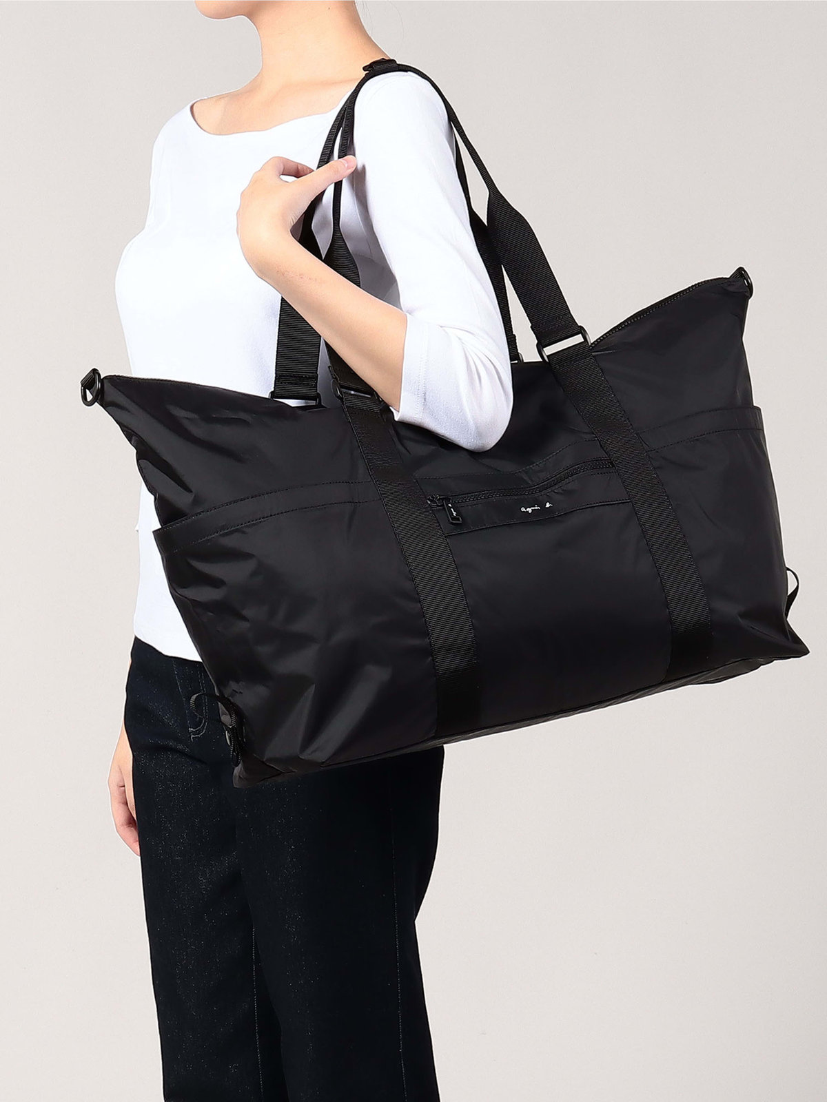 VOYAGE ウィメンズ バッグ＆ウォレット  2wayボストンバッグ QAT01-02 ブラック