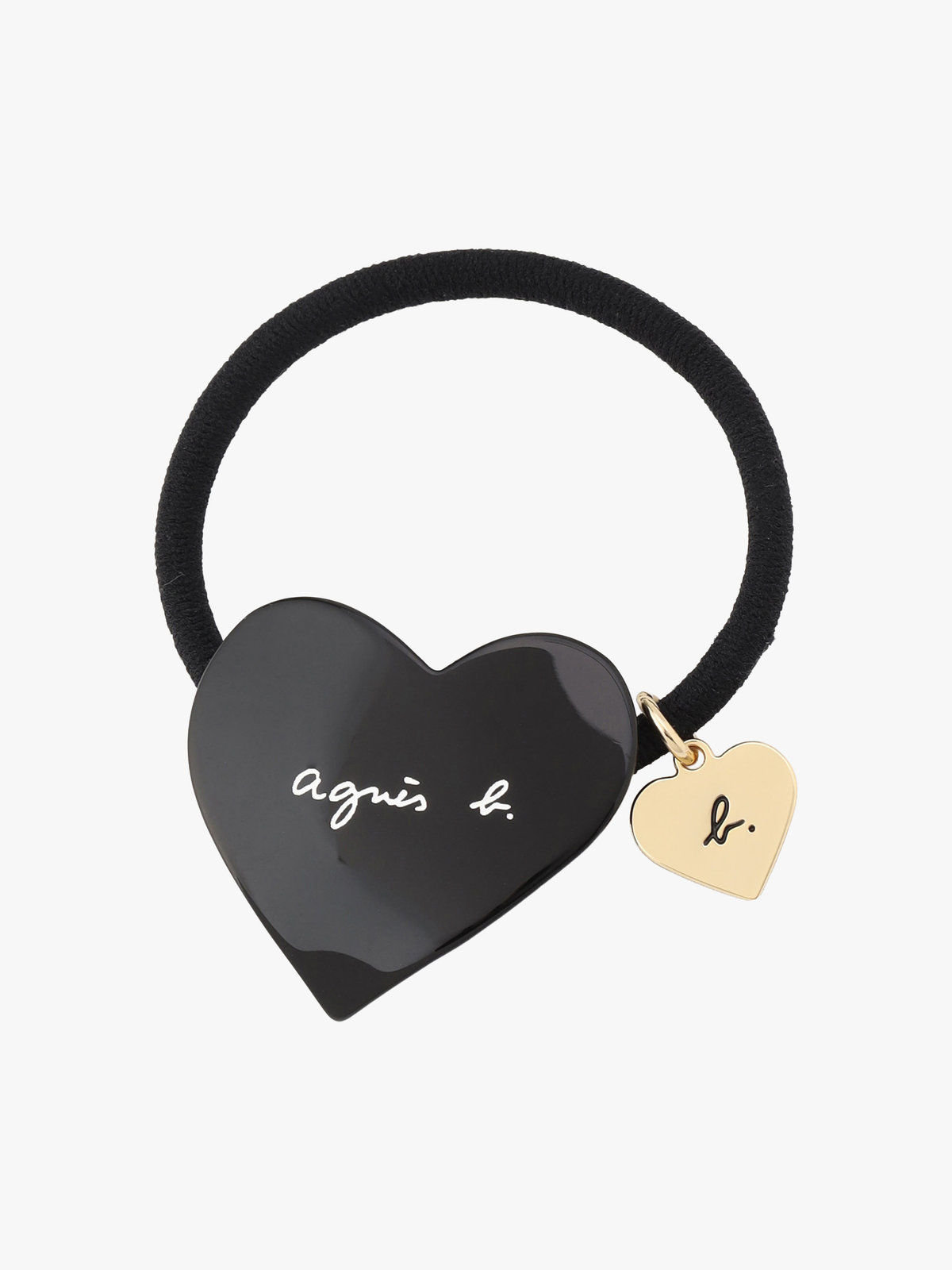 VOYAGE ウィメンズ バッグ＆ウォレット WEB限定 ハートモチーフヘアゴム HA03-01 ブラック