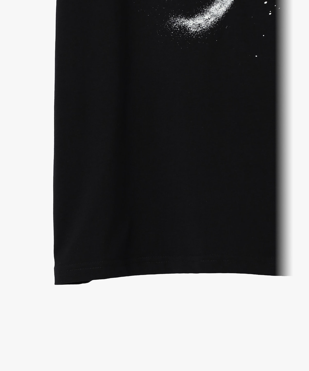 FEMME ウィメンズ オーガニックコットン 半袖 アーティストTシャツ "Hiraku Suzuki" ブラック