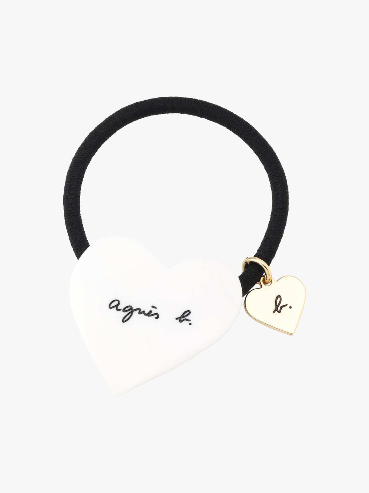 VOYAGE ウィメンズ バッグ＆ウォレット WEB限定 ハートモチーフヘアゴム HA03-01 ホワイト