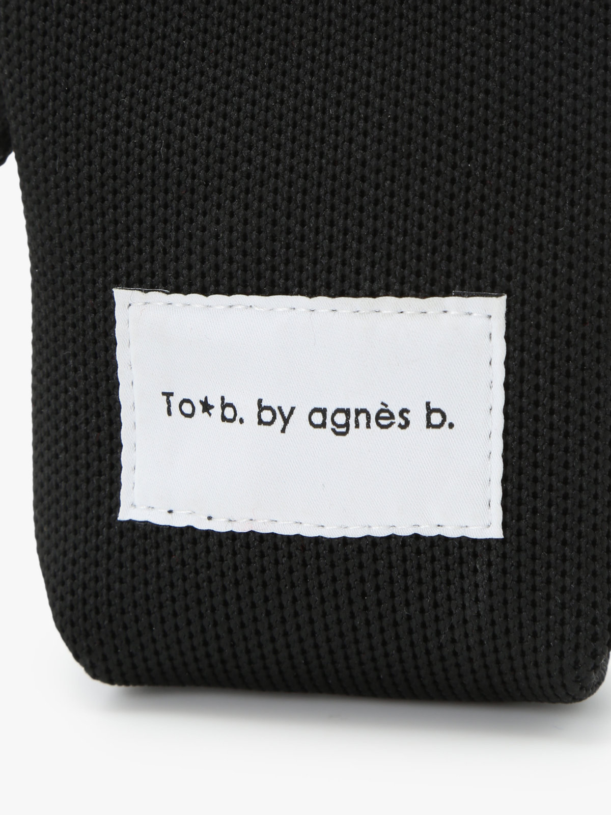 To b. by agnès b. ニット キーチャーム ブラック