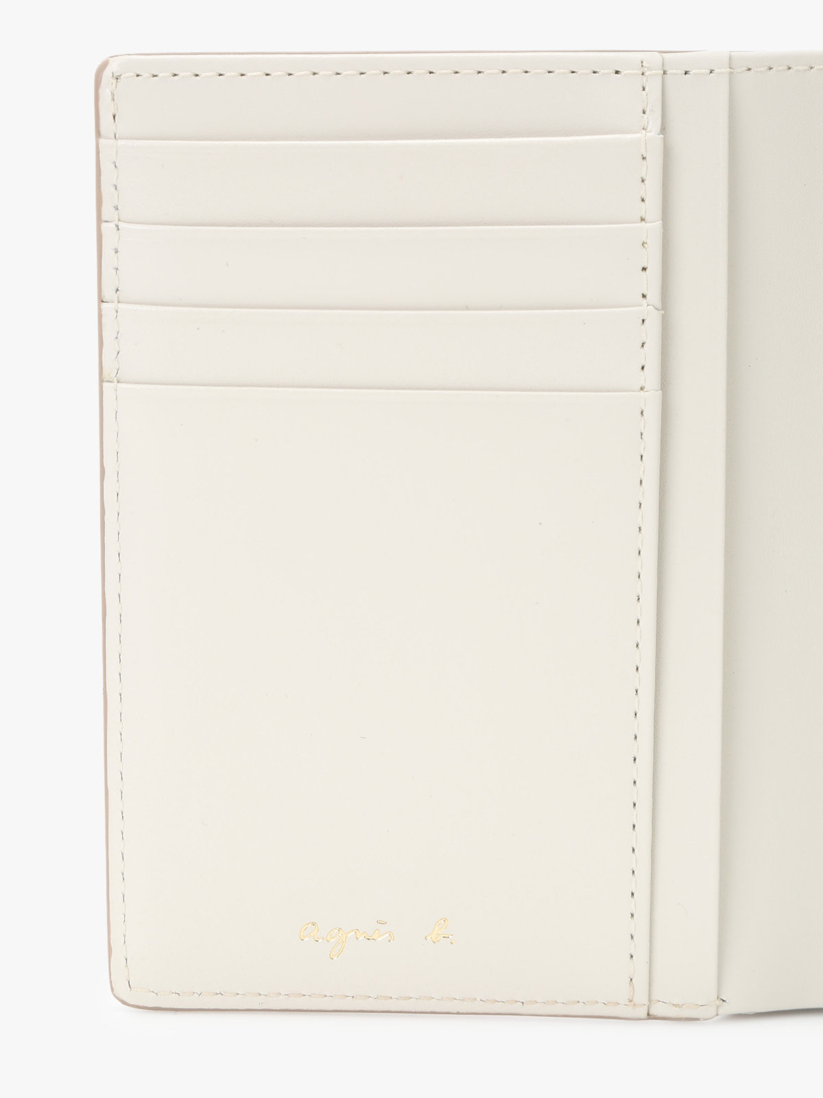 VOYAGE ウィメンズ バッグ＆ウォレット レザー 三つ折り ウォレット ”ava” TAW02A-01 ホワイト系その他