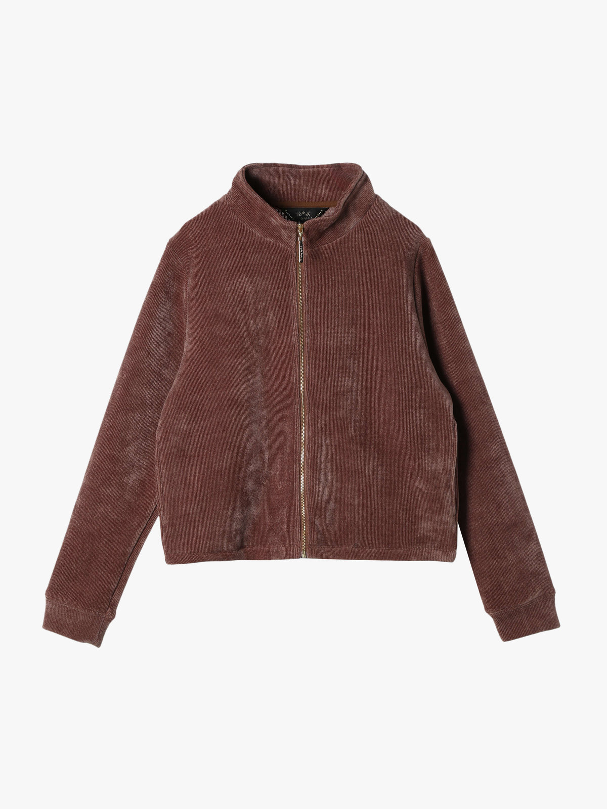 To b. by agnès b. 【Outlet】WEB限定 モールヤーンジップスタンド ブラウン