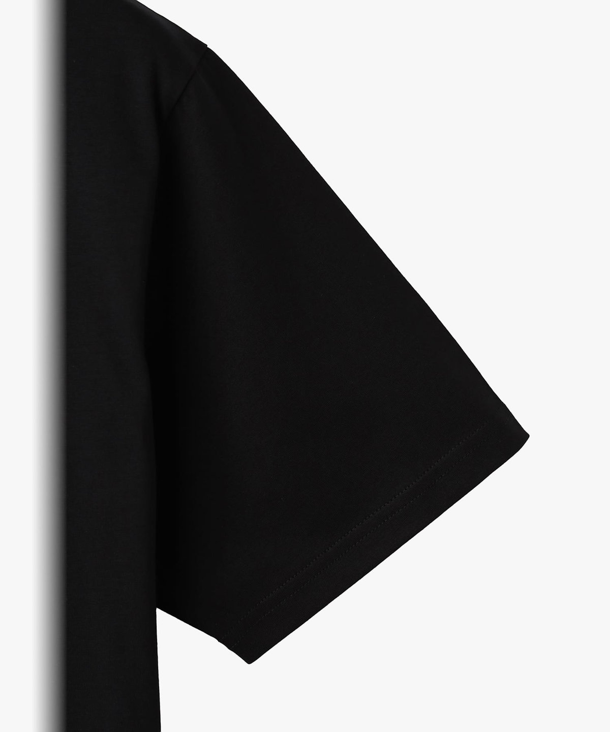 HOMME メンズ メンズ "b." ロゴ オーガニックコットン 半袖 Tシャツ ブラック
