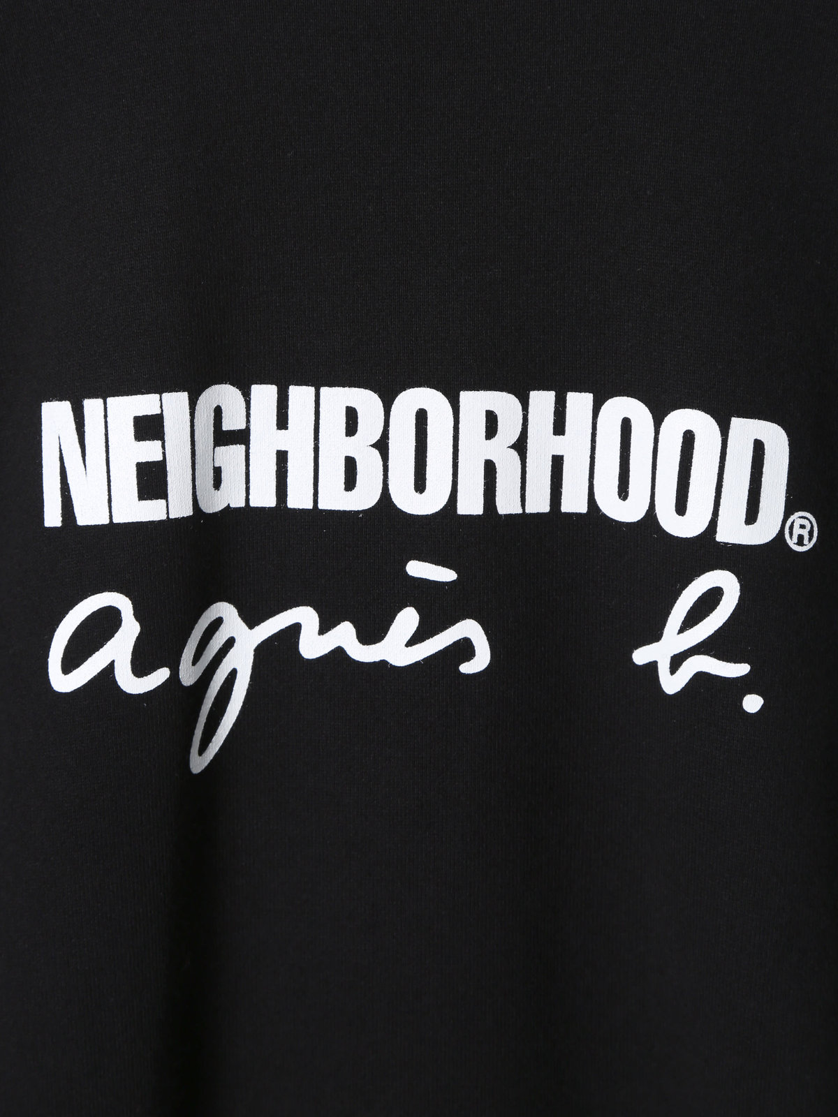 HOMME メンズ agnes b. x NH スウェットシャツ ブラック