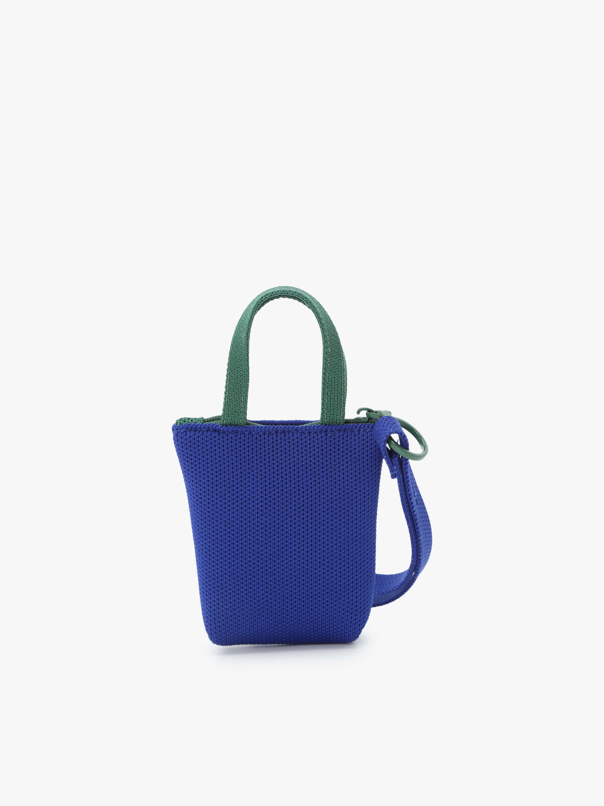 To b. by agnès b. ニット キーチャーム ブルー