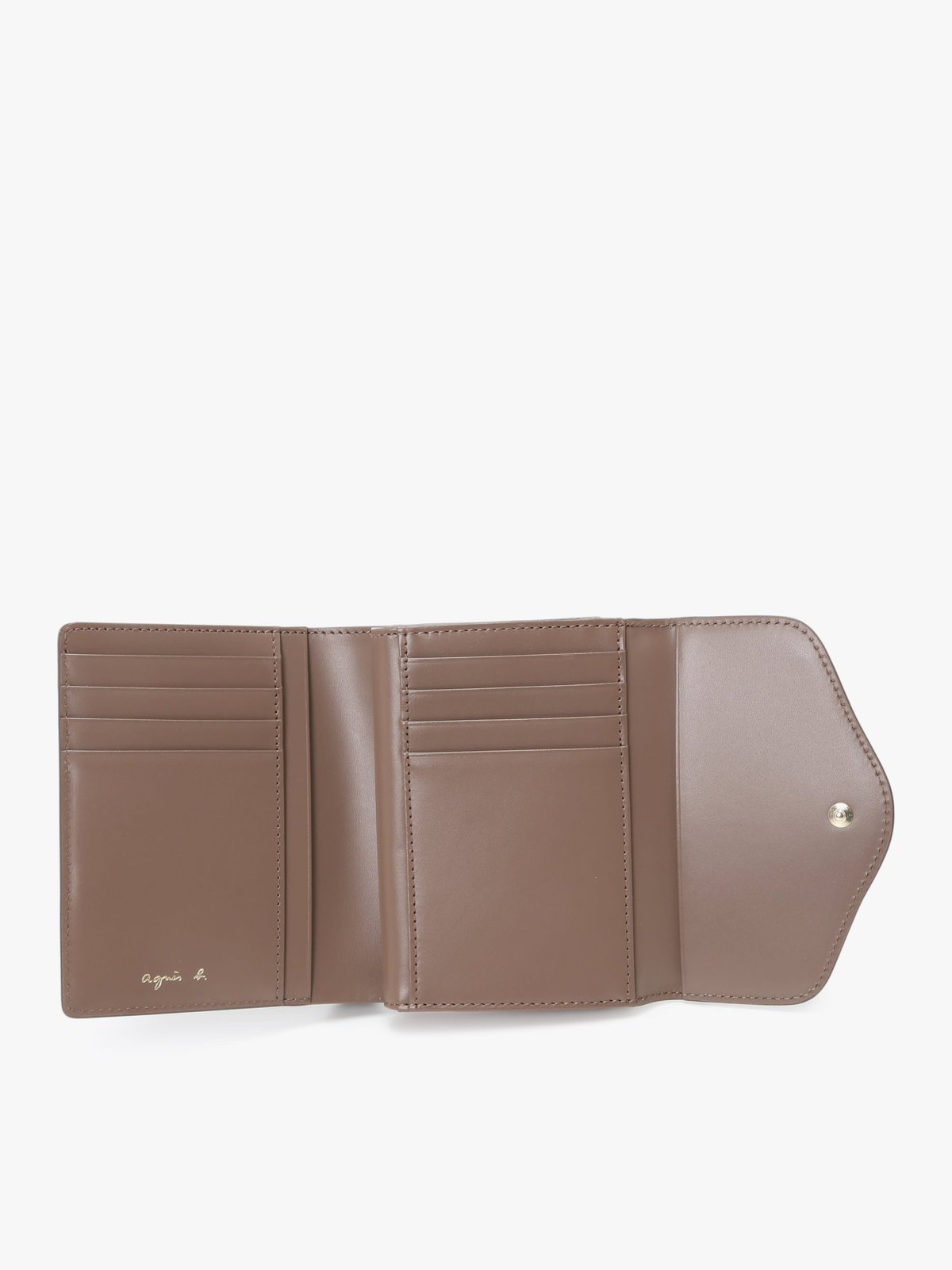 VOYAGE ウィメンズ バッグ＆ウォレット レザー 三つ折り ウォレット ”ava” TAW02A-01 ブラウン系その他