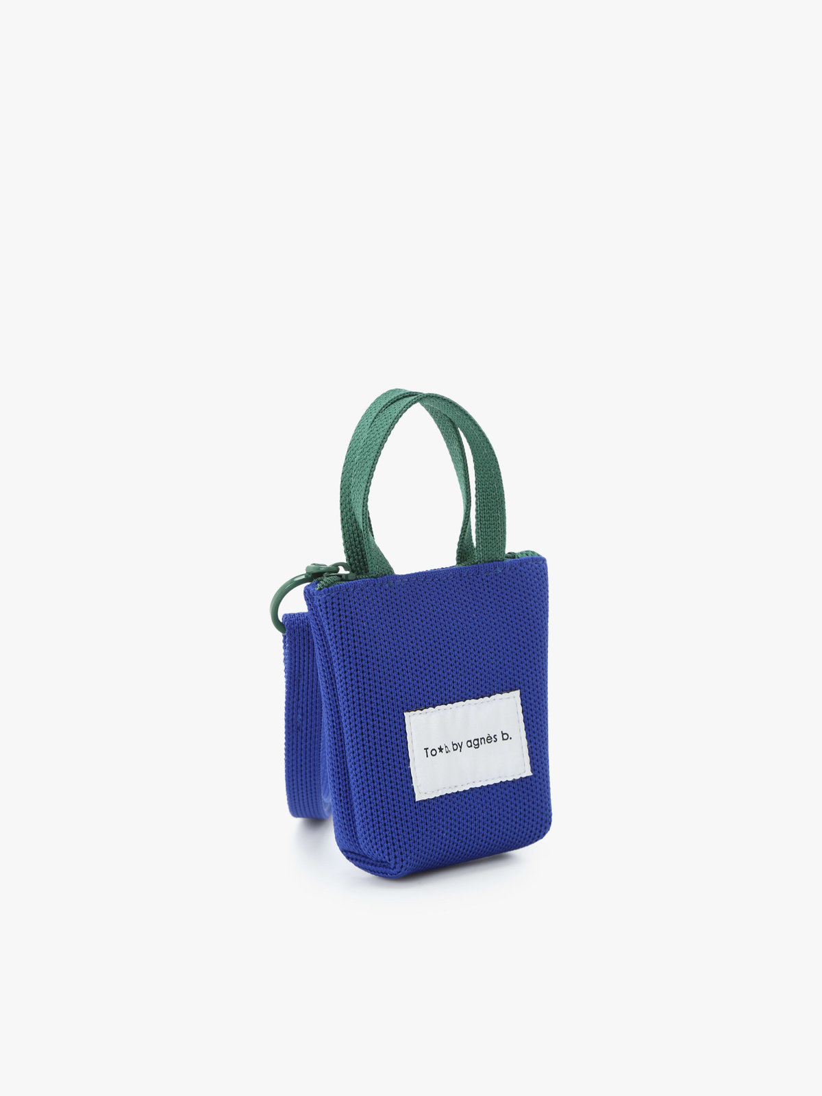 To b. by agnès b. ニット キーチャーム ブルー