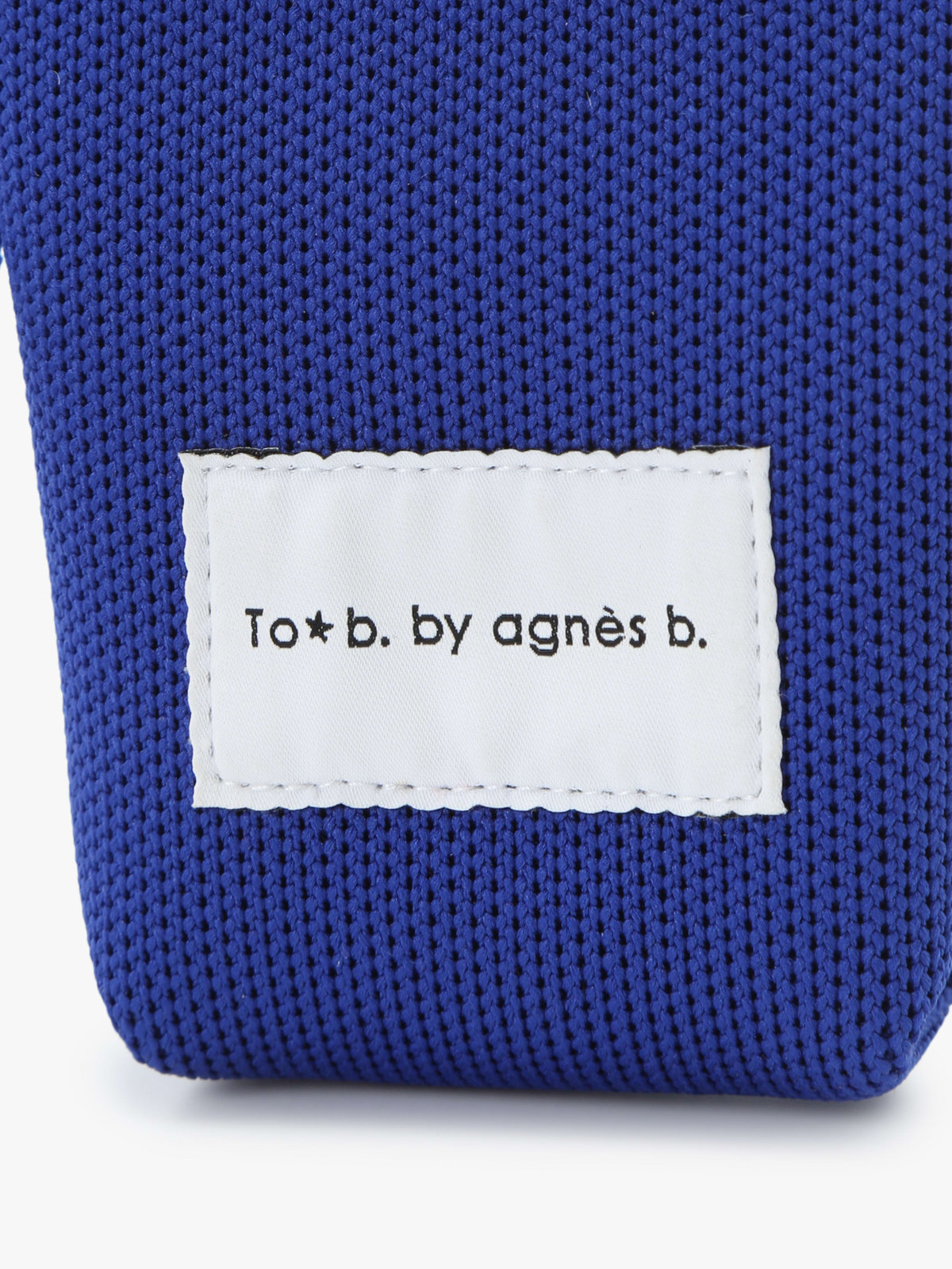 To b. by agnès b. ニット キーチャーム ブルー