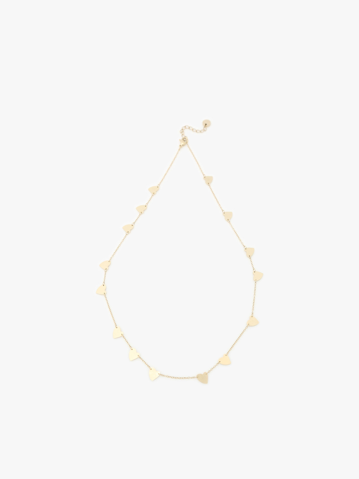 To b. by agnès b. 【Outlet】ハートネックレス ゴールド