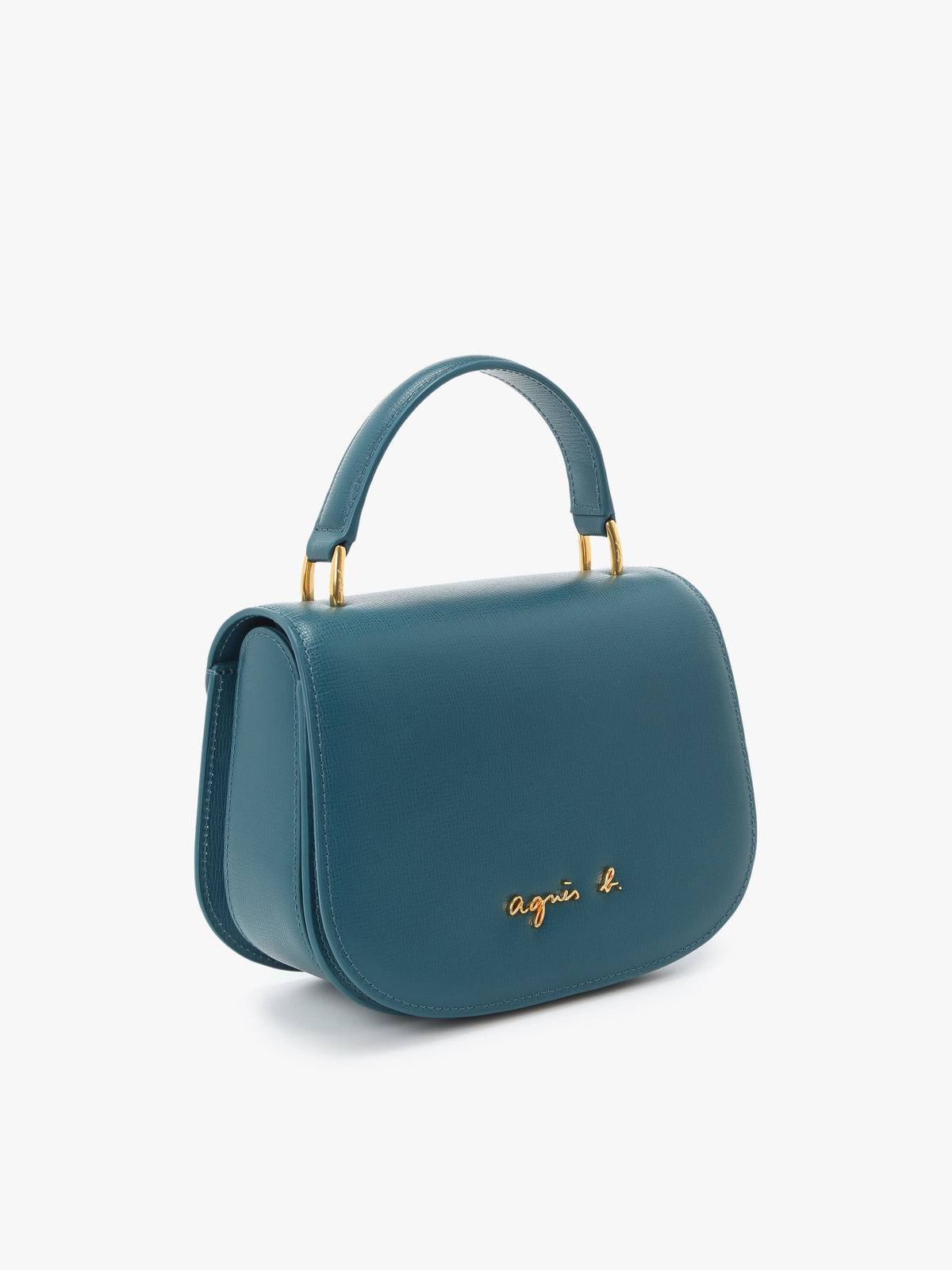VOYAGE ウィメンズ バッグ＆ウォレット 【by R 限定品】agnes b. レザー 2way ショルダーバッグ "City" ZAS02-01 ブルー