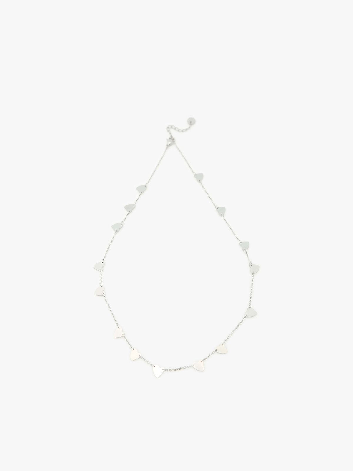 To b. by agnès b. 【Outlet】ハートネックレス シルバー