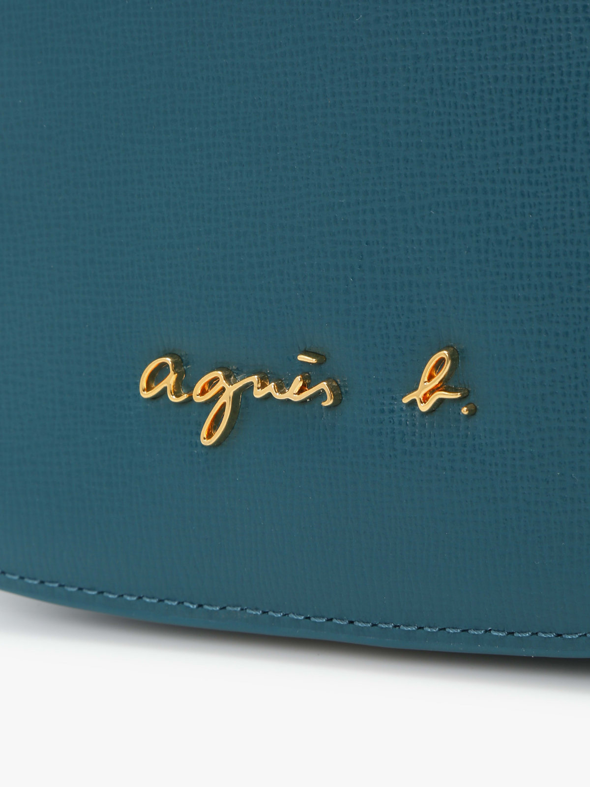 VOYAGE ウィメンズ バッグ＆ウォレット 【by R 限定品】agnes b. レザー 2way ショルダーバッグ "City" ZAS02-01 ブルー