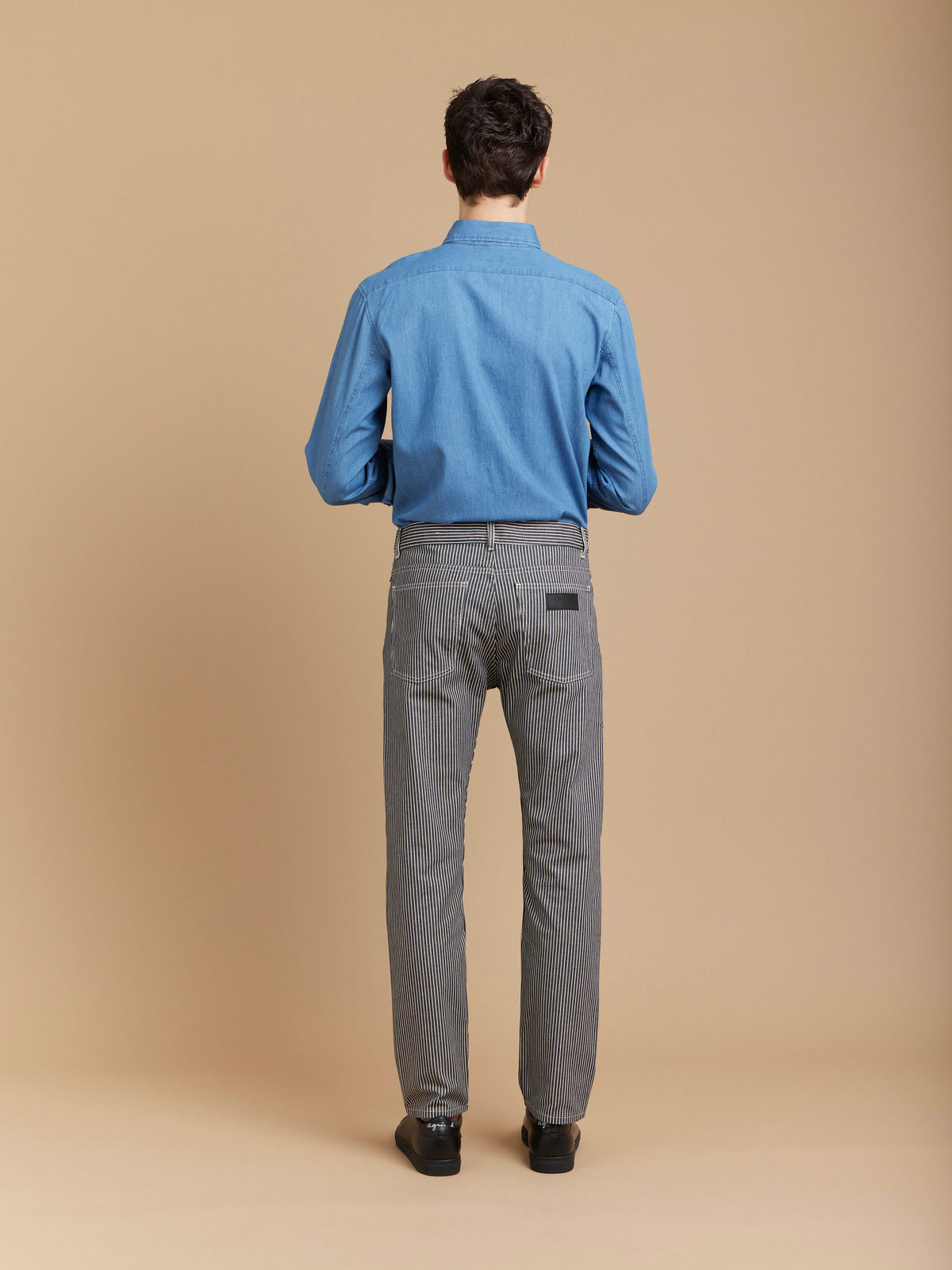 HOMME メンズ 【Outlet】RD43 PANTALON パンツ ネイビー