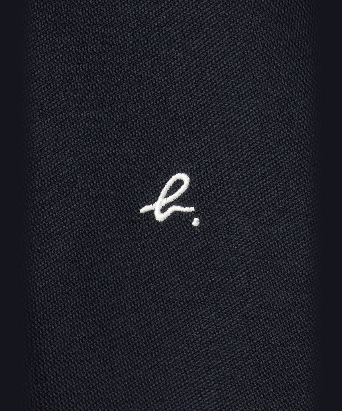 HOMME メンズ メンズ "b."ロゴ 刺繍 コットン 半袖 ポロシャツ "Brazilia" ブルー系その他