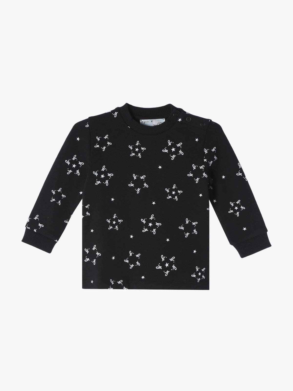 ENFANT ガールズ 【Outlet】M458 L TS ベビー Tシャツ ブラック