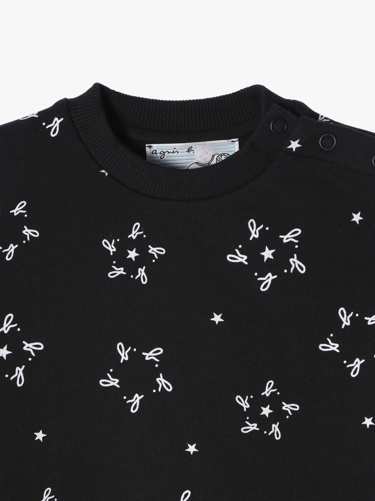 ENFANT ガールズ 【Outlet】M458 L TS ベビー Tシャツ ブラック