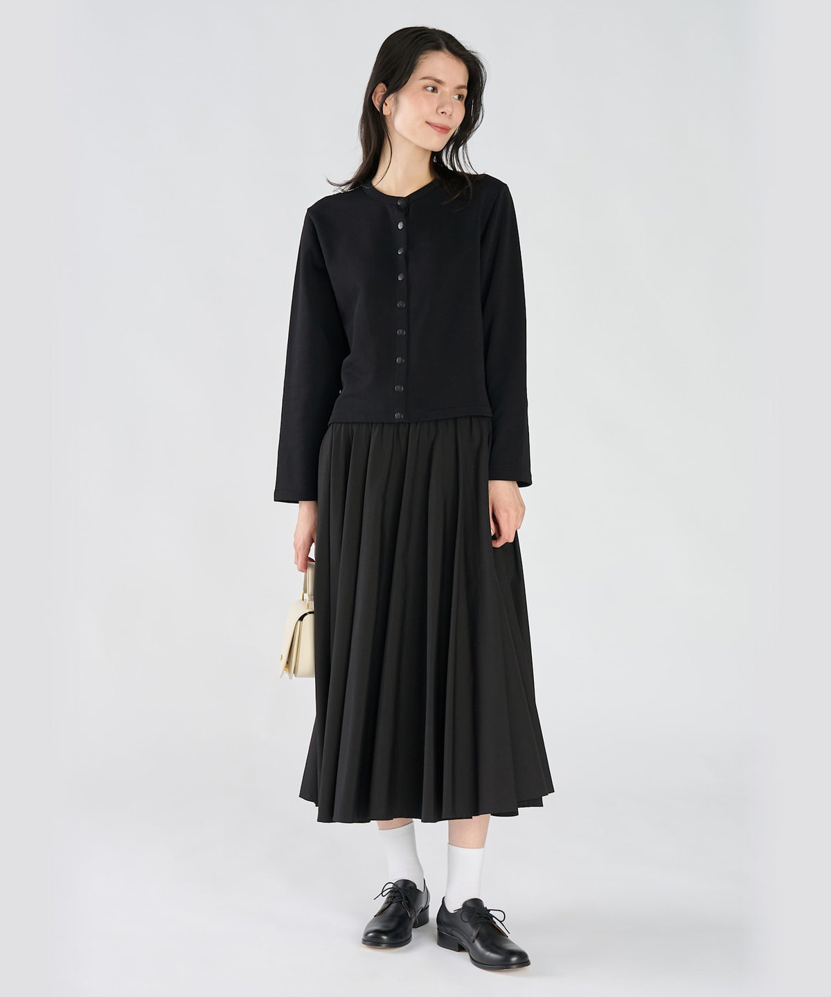 FEMME ウィメンズ 【by R 限定品】agnes b. フォトプリント 長袖 カーディガン "Asuka" マルチ