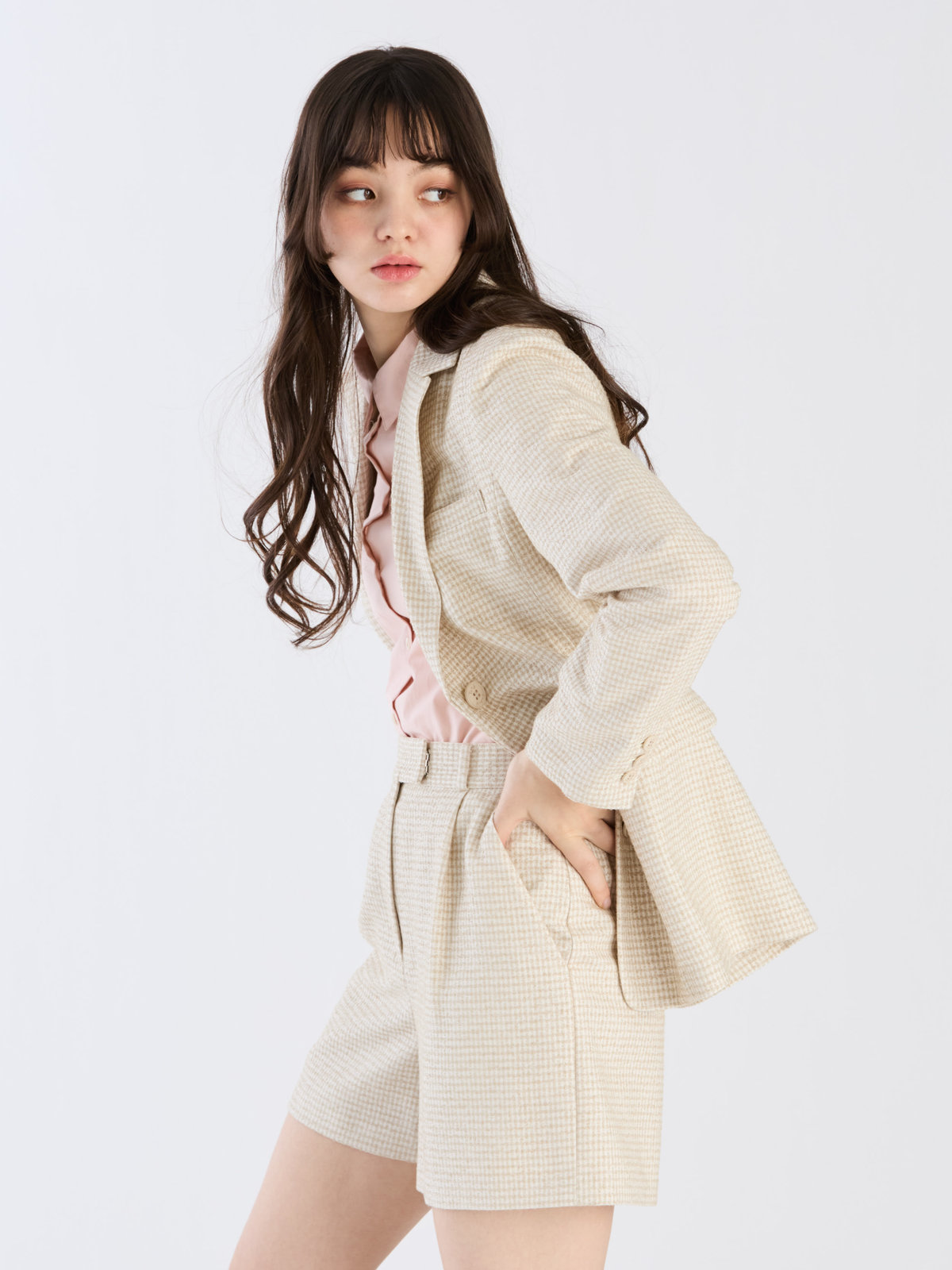 To b. by agnès b. 【Outlet】ブークレヴィシーベスト アイボリー