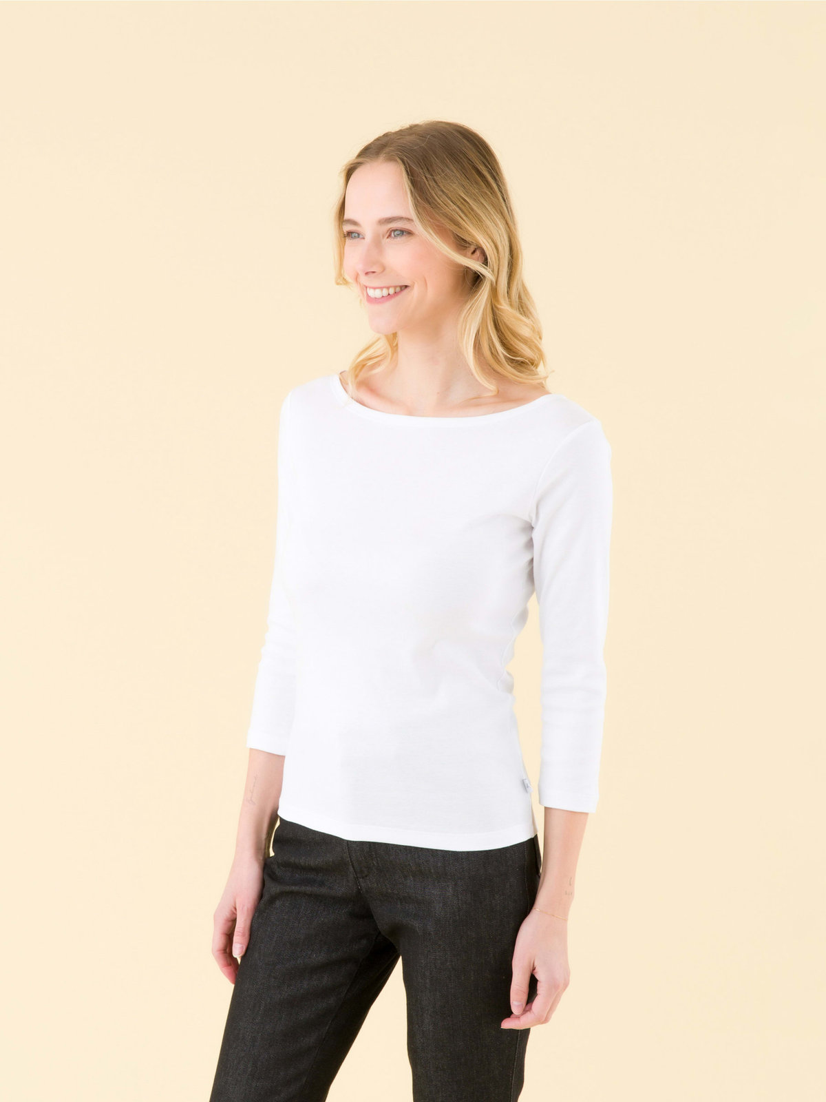 FEMME ウィメンズ JG13 TS コットンカットソー ホワイト