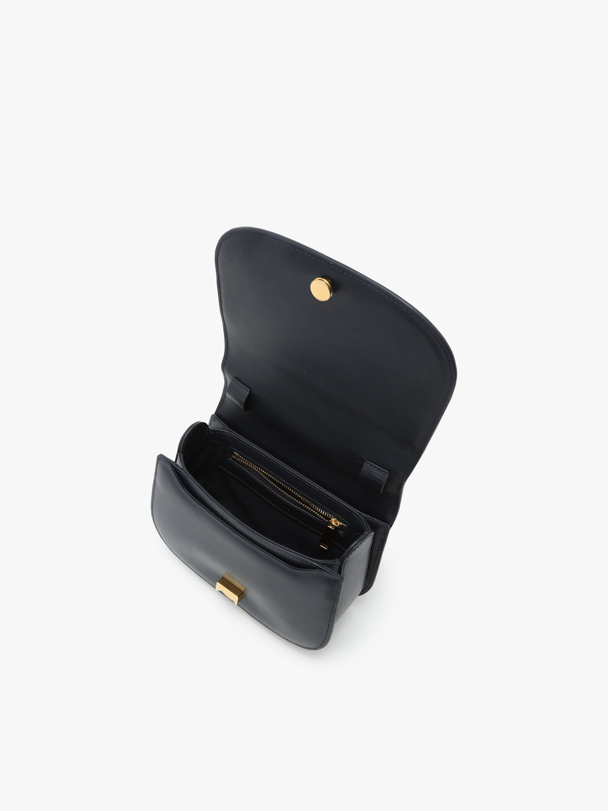 VOYAGE ウィメンズ バッグ＆ウォレット 【by R 限定品】agnes b. レザー 2way ショルダーバッグ "City" ZAS02-01 ネイビー