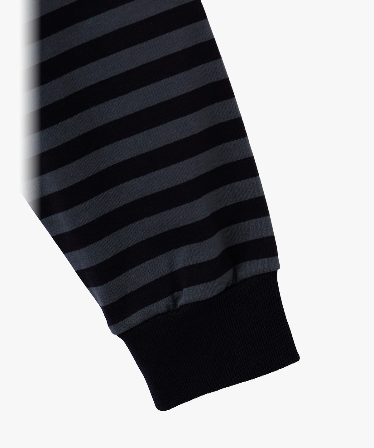 HOMME メンズ メンズ 細ボーダー コットン 長袖 Tシャツ グレー系その他