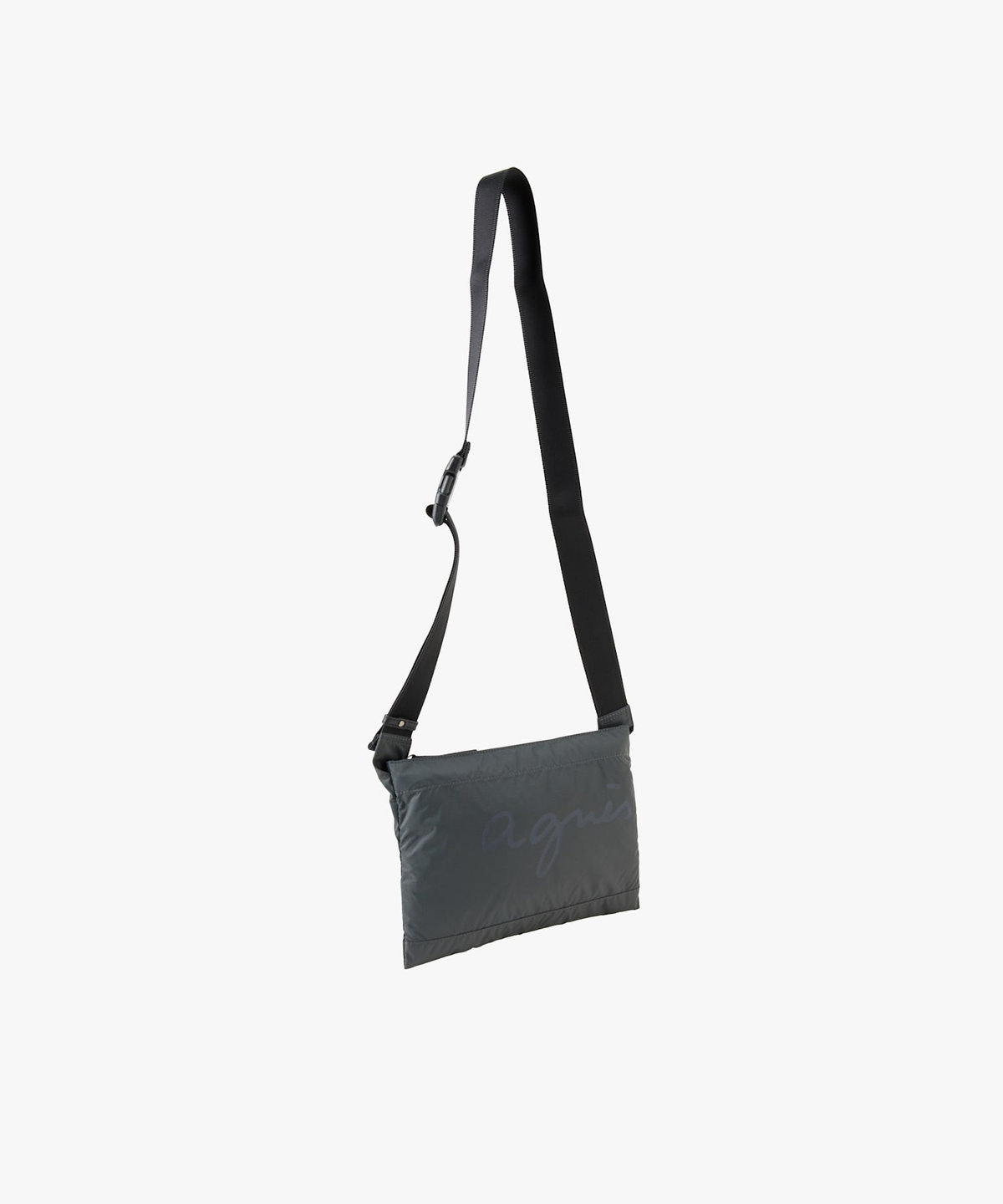 VOYAGE メンズ バッグ＆ウォレット ナイロン スモール ショルダーバッグ "Air" XAH03-03 グレー