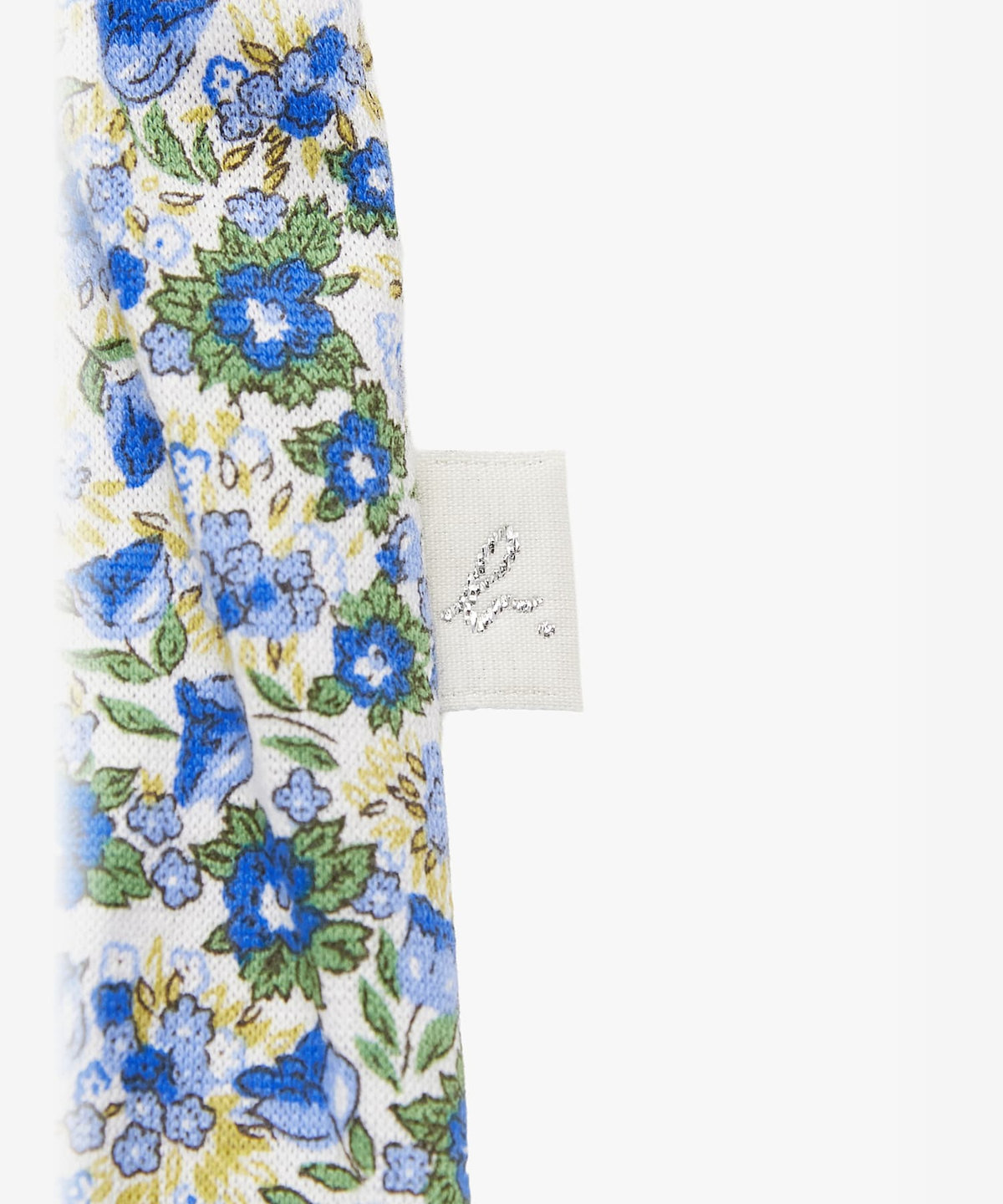 ENFANT ベビー ベビー フラワープリント コットン ノースリーブ ワンピース ブルー系その他