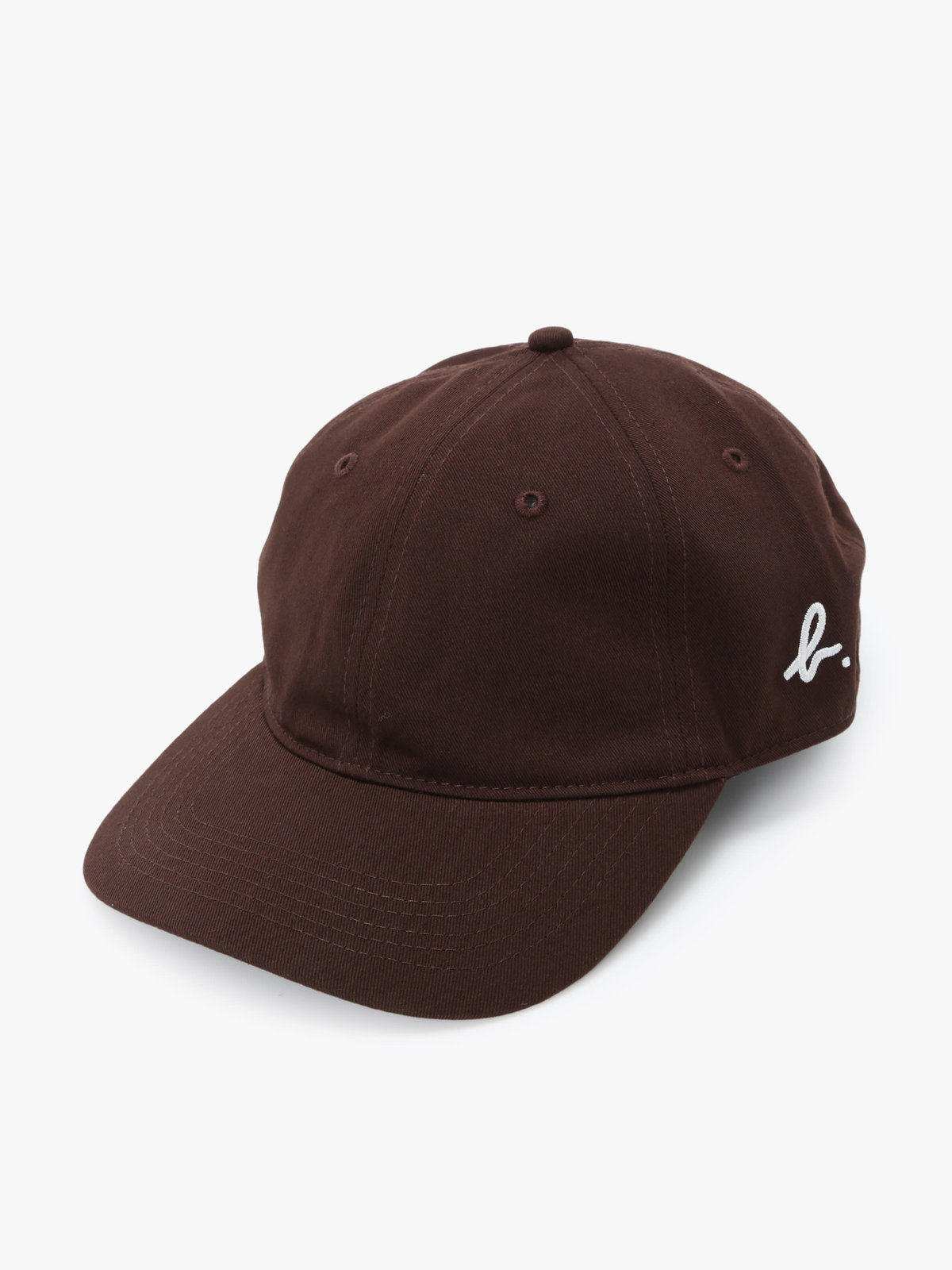 FEMME ウィメンズ ”b.”ロゴ コットン キャップ ブラウン系その他