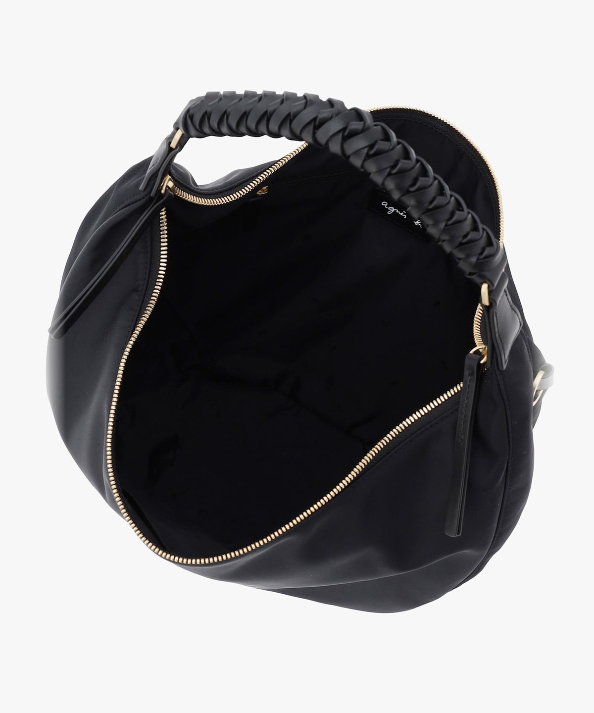 VOYAGE ウィメンズ バッグ＆ウォレット ナイロン 2way ラージ ショルダーバッグ "Tsuki" ZAS07-02 ブラック